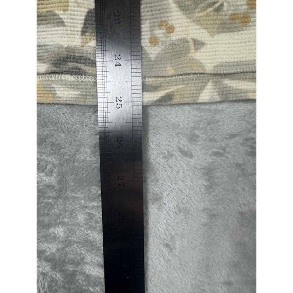 Tommy Bahama Mens Ribbed Cotton Tropical Floral‎ Polo Shirt Beige Gray Medium - Picture 4 of 9